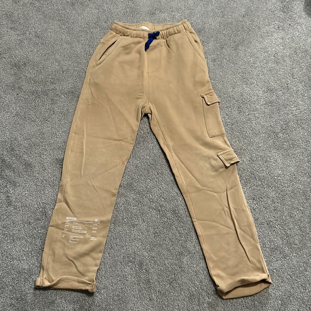 Zara kids camel sweatpants size 8